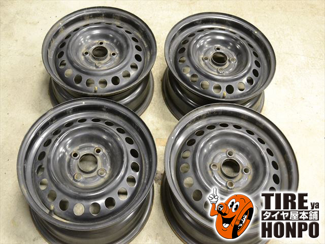 楽天市場】フィット 中古 4本 社外 アルミホイール 15インチ 6J