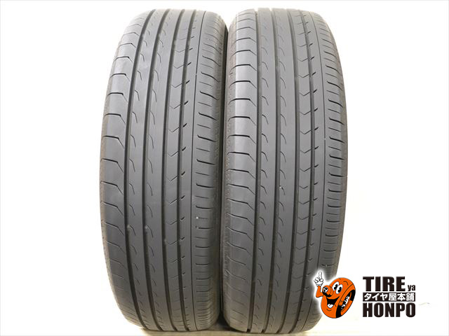 中古タイヤ 2本セット 225/55R19 103H ヨコハマ ブルーアース RV03 サマータイヤ 225/55R19 103H 【中古】 【RCP】｜タイヤ屋本舗　店
