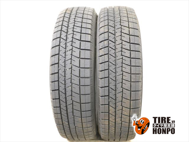 中古タイヤ 2本セット 185/60R16 86Q ダンロップ ウィンターマックスWM03 スタッドレスタイヤ 185/60R16 86Q 【中古】 【RCP】｜タイヤ屋本舗　店
