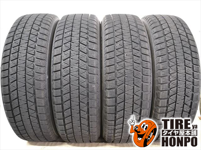 中古タイヤ 4本セット 235/55R19 105Q ブリヂストン ブリザックDM-V3 スタッドレスタイヤ 235/55R19 105Q 【中古】 【RCP】｜タイヤ屋本舗　店