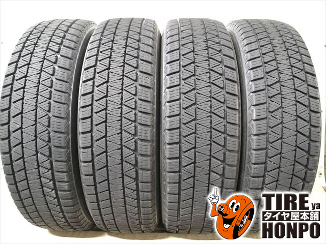 中古タイヤ 4本セット 225/60R18 100Q ブリヂストン ブリザックDM-V3 スタッドレスタイヤ 225/60R18 100Q 【中古】 【RCP】