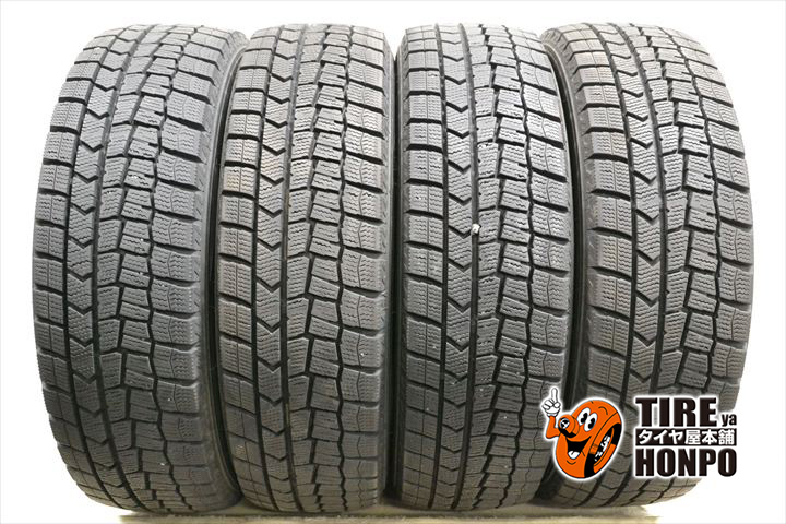 中古タイヤ 4本セット 165/60R15 77Q ダンロップ ウィンターマックスWM02 スタッドレスタイヤ 165/60R15 77Q 【中古】 【RCP】|タイヤ屋本舗 店