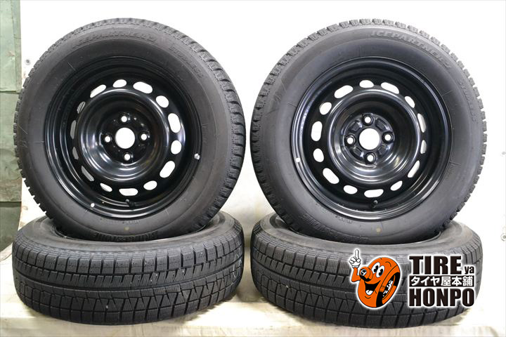 中古タイヤ 4本セット 185/65R15 88Q ブリヂストン アイスパートナー2 マツダ純正ホイール付 スタッドレスタイヤ 185/65R15 88Q 【中古】 【RCP】