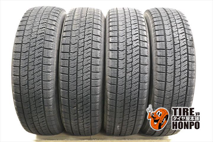 中古タイヤ 4本セット 155/65R14 75Q ブリヂストン ブリザックVRX2 スタッドレスタイヤ 155/65R14 75Q 【中古】 【RCP】|タイヤ屋本舗 店