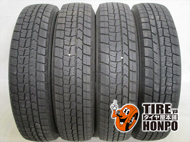 中古タイヤ 4本セット 145/80R13 75Q ダンロップ ウィンターマックス WM02 スタッドレスタイヤ 145/80R13 75Q 【中古】 【RCP】