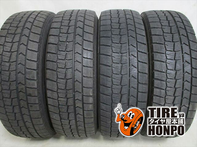 中古タイヤ 4本セット 215/60R17 96Q ダンロップ ウィンターマックスWM02 スタッドレスタイヤ 215/60R17 96Q 【中古】 【RCP】