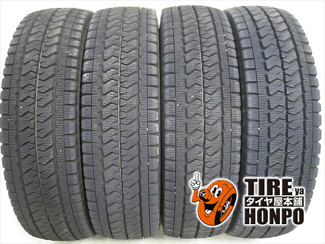 中古タイヤ 4本セット 165/80R13 94/93N ブリヂストン ブリザックVL10A スタッドレスタイヤ 165/80R13 94/93N 【中古】 【RCP】