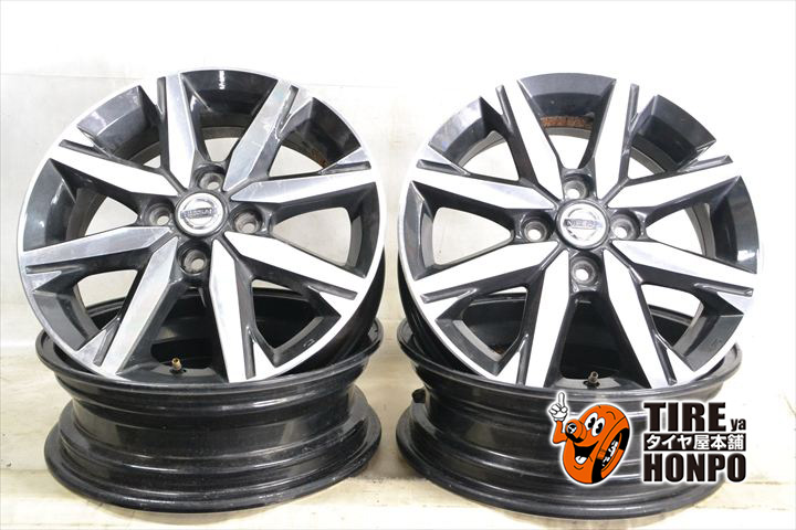 中古アルミホイール 4本セット 15インチ 日産 デイズルークス ハイウェイスター 純正 【中古】【RCP】｜タイヤ屋本舗　店