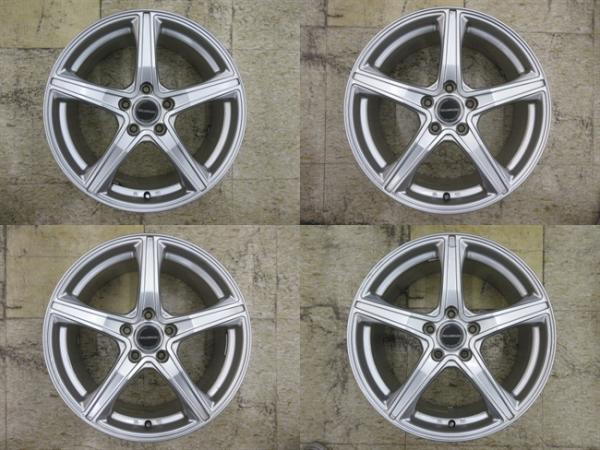 BS BALMINUM 18x7.5J+53 5H-114.3 中古4本セット ヤリスクロス CR-V ジェイド オデッセイ ヴェゼル CX-60 CX-5 等に 鴻巣