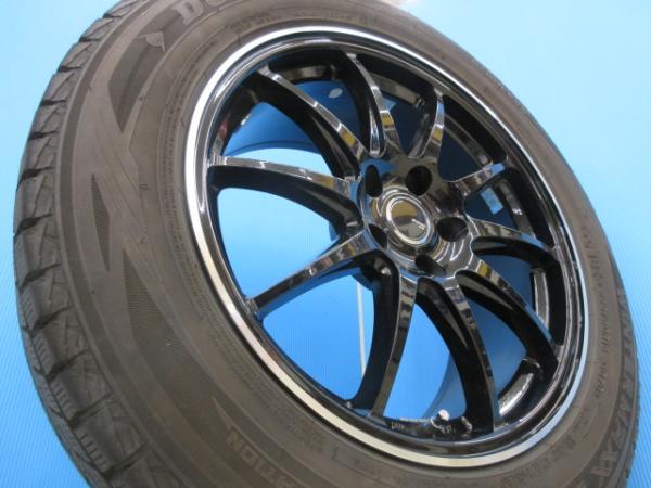 4本 CR-V 235/60R18 ダンロップ WINTERMAXX SJ8+ ウィンターマックス MONZA JAPAN JP STYLE R10 ホイール スタッドレス セット RT5 RT6 RW1 RW2 【送料無料】【中古】|タイヤショップトレッド