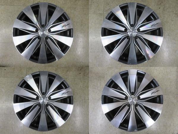 BADX ロクサーニ TENPEST W-VISION 19x8J+38 5H-114.3 中古4本セット 50系 RAV4 60~80系 ハリアー 30系 アルファード ヴェルファイア CX-60 アウトランダーPHEV デリカD:5 バディ 等に 鴻巣