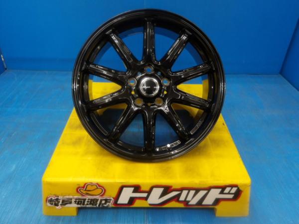 新品 アルミホイール 送料無料 BEST AZ-Sports RC10 17インチ 7.0J +38 5H 114.3 グロスブラック 4本セット 渡