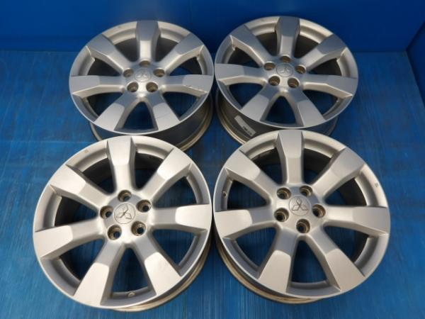 デリカ D5 D:5 RVR アウトランダー PHEV エクリプスクロス 送料無料 4本セット 中古 ミツビシ 三菱 純正 オリジナル 5H 114.3 18インチ 7J +38 アルミ ホイール 渡｜タイヤショップトレッド 23,288円
