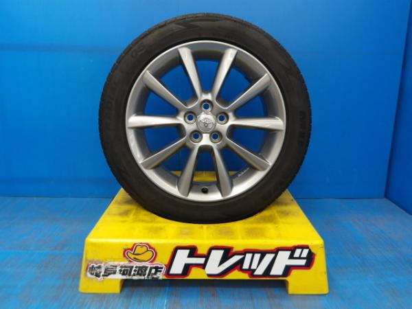 4本 セット 中古 海外 輸入 夏タイヤ 215/50R17 中古 アルミ付き 17インチ 7.0J +45 5H100 渡 ウイッシュ サマー ノーマル ラジアル ANE10G ANE11W ZGE20G ZGE20W ZGE21G ZGE22W ZGE25G ZGE25W ZNE10G ZNE14G｜タイヤショップトレッド