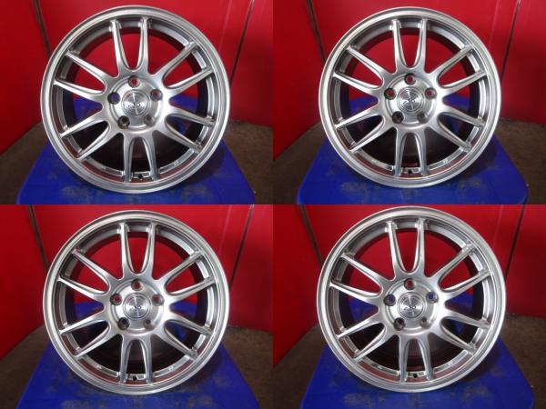 中古ホイール4本単品セット オートバックス(専売品) DIOS es6 M14 13R 17インチ 7.0J+50 5H-112 ゴルフ5 1K ゴルフ6 ヴァリアント 等
