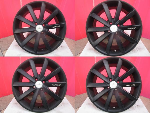 古ホイール4本セット FLEDERMAUS CUERVO10 17 7.0 +48 4H100 ホイール単品 ホイールのみ