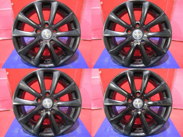 中古ホイール単品4本SET Team Sparco Valosa チームスパルコ ヴァローザ 17インチ 7.5J+44 5H-127 M14 60度テーパー ジープラングラー JK JL