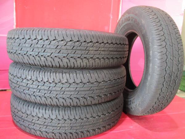 限定1台 ジムニーシエラ 中古タイヤ4本セット ダンロップ グラントレック AT20 195/80R15 夏タイヤ タイヤ単品 タイヤのみ
