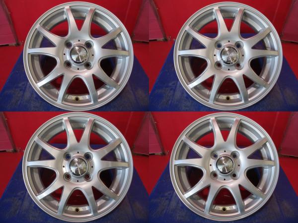 限定1台 N-BOX スペーシア ムーヴ 中古ホイール4本セット Weds Fang 14 4.5 +45 4H100 ホイール単品 ホイールのみ 夏用 冬用｜タイヤショップトレッド