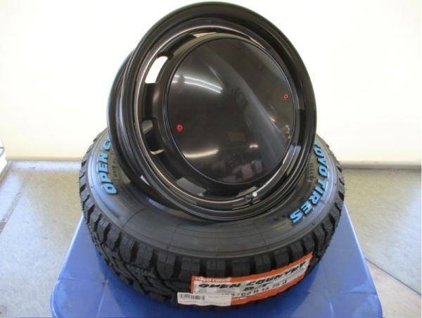 4本SET 中古ホイール MID ガルシアシスコ BE 新品タイヤ トーヨー オープンカントリーRT 2026年 155/65R14インチ B21 B40系 デイズ ハイウェイスター ルークス サクラ モコ｜タイヤショップトレッド