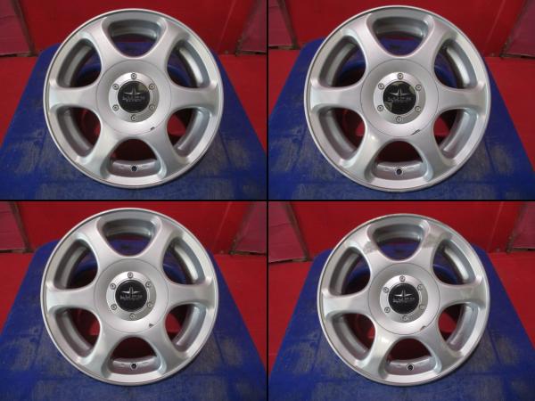 限定1台 サニー パルサー キャパ 中古ホイール4本セット LUPS BANDIE 13 5.0 +35 8HM 4H100 4H114.3 ホイール単品 ホイールのみ｜タイヤショップトレッド 10,488円