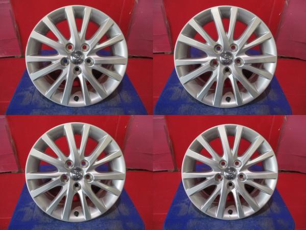 限定1台 クラウン マークX 中古ホイール4本セット トヨタ マークX純正 16 7.0 +40 5H114.3 ホイール単品 ホイールのみ 夏用 冬用｜タイヤショップトレッド