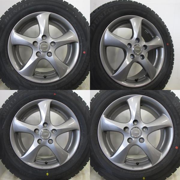 【中古】タイヤ新品 トップラン 16*6.5J+54 114.3 5H + ダンロップ ウィンターマックス02 WM02 215/60R16　ZR-V・オデッセイ (RA6, RA7, RA8, RA9, RB1, RB2, RB3, RB4, RC1, RC2, RC4, RC5)