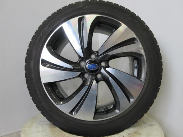 【中古】4本セット スバル インプレッサスポーツ純正 17*7J+55 5H100 ブラック＆ポリッシュ + ヨコハマ アイスガード IG60 205/50R17 インプレッサ (GD2, GD3, GD9, GDA, GDC, GDD)、 インプレッサG4 (GK2, GK3, GK6, GK7) インプレッサアネシス (GE2, GE3, GE6, GE｜タイヤショップトレッド