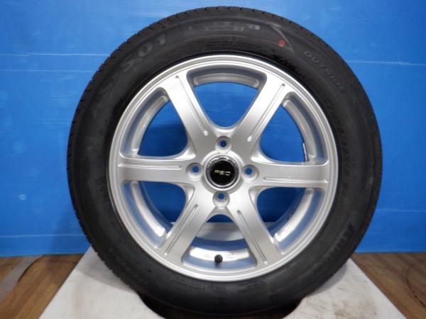 4本 セット 中古 ホイール FEID 15x5.5J +52 4H100 新品 夏 タイヤ 海外 輸入 175/65R15 マイクラCプラスC フィット スイフト コンパクト ノーマル サマー ラジアル|タイヤショップトレッド