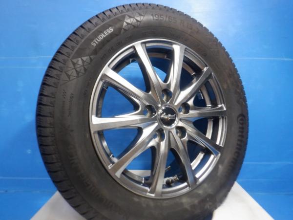 楽天市場】中古 4本set 195/65R15 スタッドレスタイヤ アルミホイール
