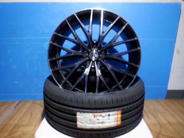 (新品展示品4本セット) 20 30 アルファード ヴェルファイア 36 37 スカイライン 等 VENES FS01 20x8.5J+35 5H114.3 + 格安輸入タイヤ 245/35R20