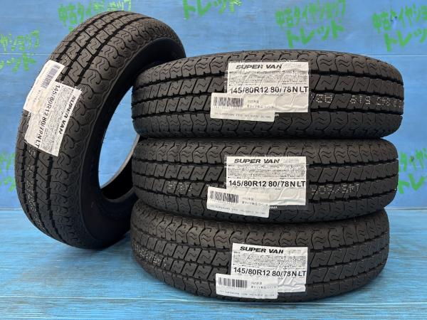 145/80R12 80/78N LT 送料込み 4本 エブリィ/キャリー 145/80R12 80/78N LT 送料込み 4本 エブリィ/キャリー - メルカリ