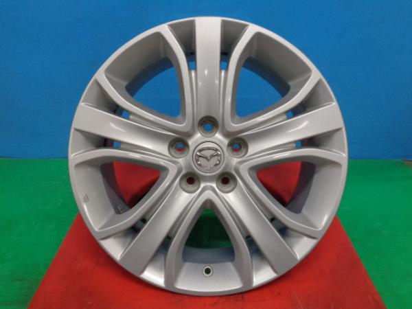 中古 マツダ MPV 純正 アルミホイール 18インチ 7.0J +45 5H114.3 4本セット 庄 スタッドレス用 車検用 補修用 冬用 等に
