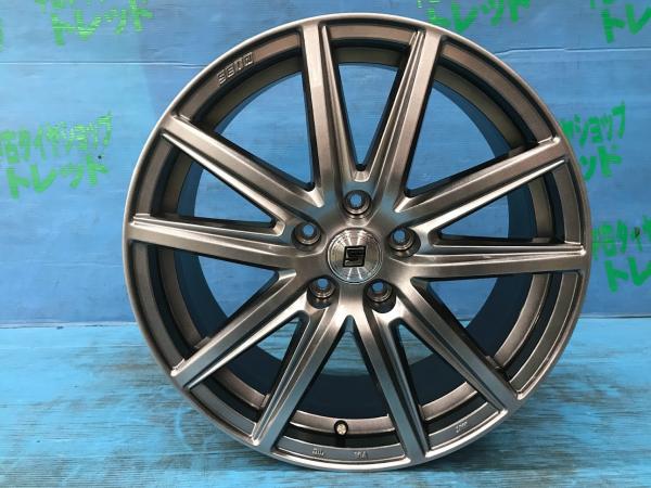 アルファード ヴェルファイア メタルフレークシルバー アルミ 18インチ 4枚セット 共豊コーポレーション ザイン SS 7.5J +38 5H114.3 デリカ ハリアー RAV4 NX RX アウトランダー エクリプスクロス スタッドレス 用にも SEIN-SS
