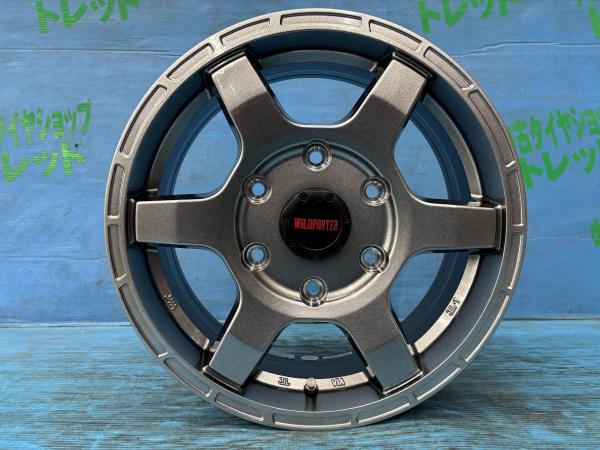 NV350 キャラバン 新品15インチ アルミホイール 4本セット トレジャーワン ジャスティス06 DG 15インチ 6.0J+43 6H PCD139 ホイール単品 庄 ダークグレー キャラバン マイクロバス ワゴン