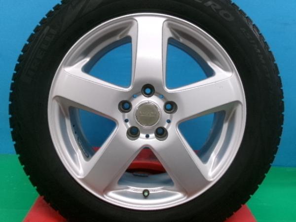 C-HR エスティマ エルグランド 中古 社外 アルミホイール VAGGIO 17インチ 7.0J +40 5H114.3 冬タイヤ ピレリ アイスゼロアシンメトリコ 215/60R17 4本セット 庄 215/60/17 215-60-17 中古スタッドレスタイヤ アルファード ヴェルファイア エクストレイル RVR｜タイヤショップトレッド