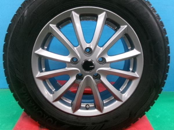 アルファード ヴェルファイア エルグランド 中古 社外 アルミホイール ZACK JP016 16インチ 6.5J +40 5H114.3 冬タイヤ ヨコハマ アイスガードiG60 215/65R16 4本セット 庄 215/65/16 215-65-16 中古スタッドレスタイヤセット｜タイヤショップトレッド 27,860円