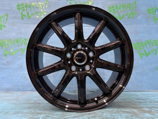 RAV4 60系プリウス CX-5 新品17インチ アルミホイール 4本セット ベスト AZ-スポーツ RC10 GBK 17インチ 7.0J+38 5H PCD114 ホイール単品 庄 グロスブラック プリウスαアルファード