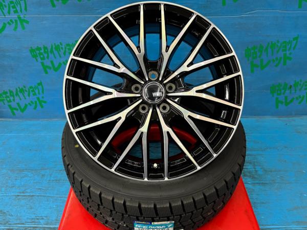 インプレッサ プリウス BRZ 4本セット 冬タイヤホイール TREAD VENES FS01 17インチ グッドイヤー ICENAVI アイスナビ7 215/45R17 87Q 庄 215/45/17 215-45-17 レガシィB4 レガシィツーリングワゴン レクサスCT ZVW30 ZVW50 ZC6 ZN6 BH5 BH9 BP5 BP9 GD2 スタッドレスタイヤ|タイヤショップトレッド