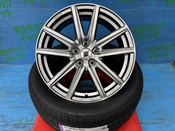 レクサス RX エクストレイル アウトランダー 235/60R18 新品輸入 サマータイヤアルミ 4本セット 夏タイヤ ネクセン N-FERA RU1 235/60/18 103W 2026年製 アルミ KYOHO ザインSS MFSIL 18インチ 7.5J+38 5H PCD114.3 夏タイヤ 庄|タイヤショップトレッド