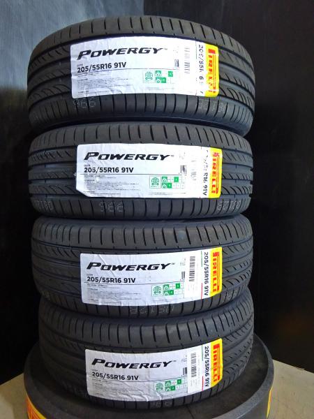 4本 205/55R16 ピレリ パワジー GR86 86 BRZ インプレッサ リーフ ノア ヴォクシー アイシス オーリス カローラスポーツ CT Honda e メルセデス Aクラス Bクラス CLA アウディ A3 ゴルフ トゥーラン ミニクラブマン V40 プジョー 308 2008 ルノー メガーヌ C3 C4 POWERGY｜タイヤショップトレッド
