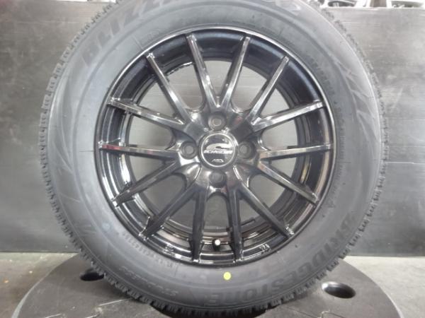 ノート デミオ MAZDA2 185/65R15 新品冬タイヤ ブリヂストン ブリザック VRX2 シュナイダー SQ27 15インチ 5.5J +43 4H100 2025年製 菰｜タイヤショップトレッド 44,880円