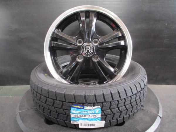 楽天市場】ハスラー フレアクロスオーバー スタッドレス 165/65R14
