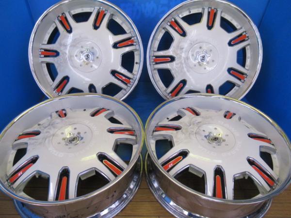 送料無料 社外激レア アルミ 28インチ 10J +15 5H150 希少ホイール エアブラシ 塗装 ストーリー性のあるホイール！ ランクル LXに 別