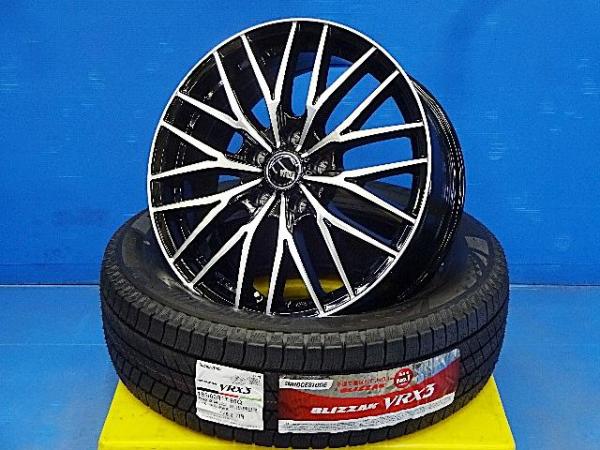 冬支度応援セール 現行60プリウス 195/60R17 新品スタッドレスアルミセット 17X7.0 +38 5H114.3 2023年製 ブリヂストンブリザックVRX3 ZVW60 ZVW65 MXWH60 MXWH65 日本製 冬用タイヤ 195/60-17 195-60-17 60系プリウス 87,890円