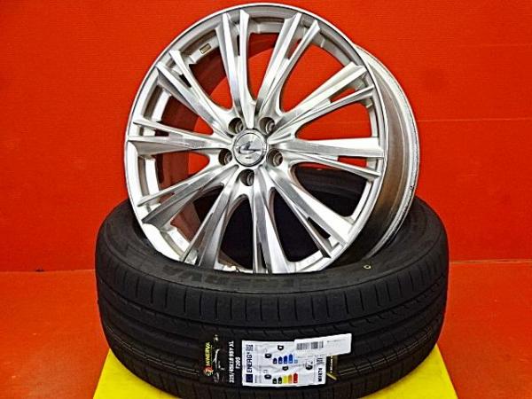 値下げで得だ値 スバル レガシィ B4 ツーリングワゴン 225/45R18 夏タイヤ ホイール 4本セット 中古 18X7.0 +47 5H100 新品 2025年製 MINERVA ミネルバ F205 BM9 BMG BMM BR9 BRG BRM 225/45-18 225-45-18 夏用