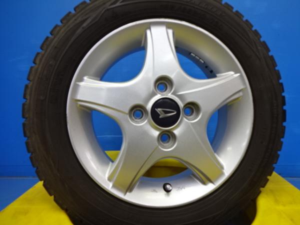 ダイハツ 軽自動車 冬最終セール 中古セット 155/65R13 ダンロップ ウィンターマックス WM02 国産 2019年製 ダイハツ純正 13x4.5 +45 4H100 冬タイヤ 純正アルミ ムーヴ 910S L900S L902S L910S L912S ミラ L260S L260V L700S L700V L700V改 L710S L710V
