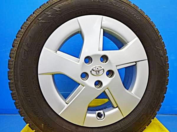 30系 ZVW30 プリウス 中古 スタッドレスアルミセット トヨタ純正 15x6.0 +45 5H100 冬タイヤ 195/65R15 トーヨー オブザーブガリットギズ 国産 2020年製 平座 プリウス純正 15インチ TOYOTA 195-65-15 スタッドレス 日本製 純正戻し スノータイヤ 山梨一宮｜タイヤショップトレッド