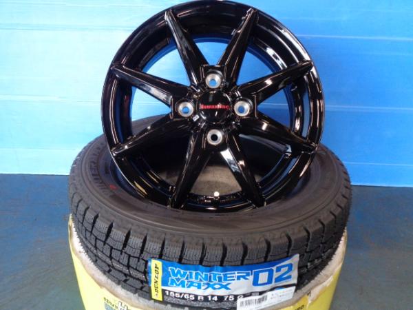 上品な 数量限定 送料無料 国産 155 65R14 DUNLOP WM02 HS08 14インチ 4.5J