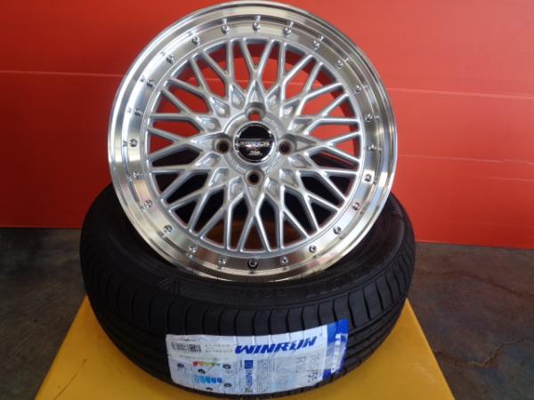 185/55R16 ウィンラン R330 + 共豊 AME STEINER FTX 16インチ 6J +40 4H100 4本set スイフト カローラ 等 新品 タイヤ ホイール ZC13S ZC43S ZC53S ZC72S ZC83S ZD53S ZD72S ZD83S NKE165G NRE161G NZE161G NZE164G ZRE162G GM4 GM5 GM6 GM9｜タイヤショップトレッド